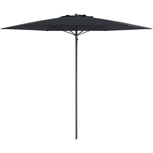 CorLiving Contemporary 7.5 ft. Deluxe Beach Patio Umbrella - Black