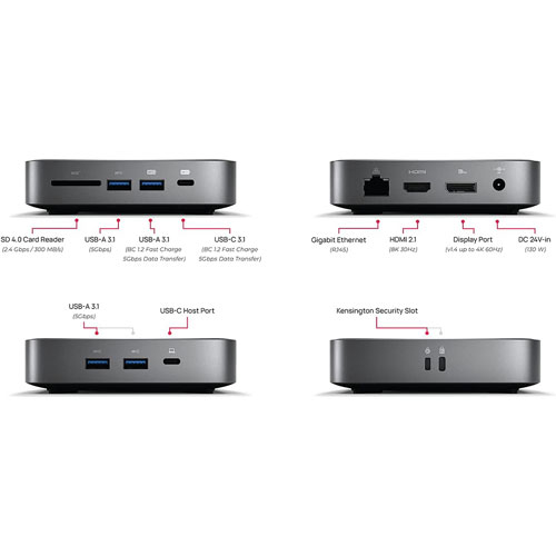 Brydge Stone Core 10-in-1 USB-C Docking Station (B2206A00A1INT0B)