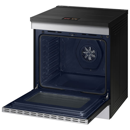Samsung 30" 6.3 Cu. Ft. True Convection Slide-In Induction Range (NSI6DG9900SRAC) - Stainless Steel
