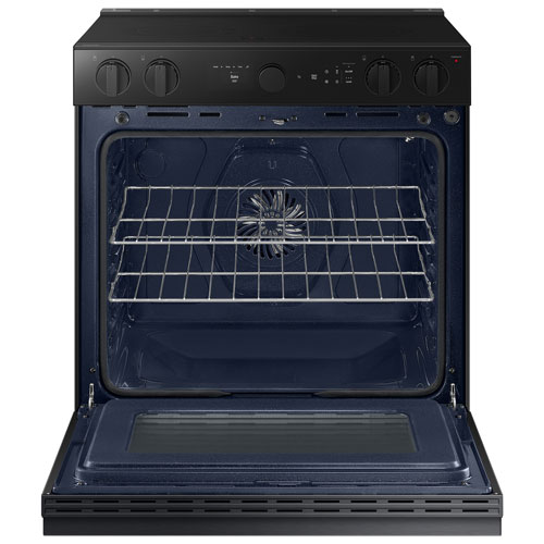 Cuisinière électrique encastrable 5 éléments convection 6,3 pi³ 30 po BESPOKE de Samsung - Mat