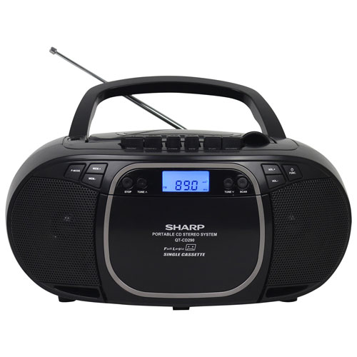 Philips Portable CD Player Boombox, Bluetooth with Cassette Radio. USB. MP3