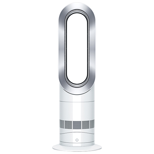 Open Box - Dyson AM09 Hot + Cool Ceramic Fan Heater - White/Silver