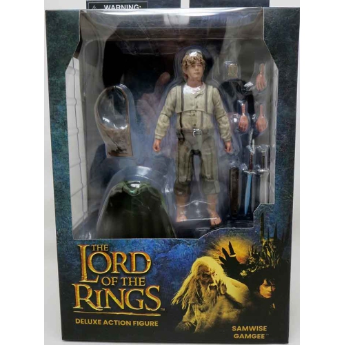 LOTR  Lord Of The Rings 7 Inch Action Figure Deluxe Series 6 - Samwise Gamgee