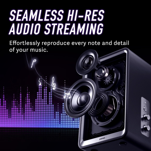 Edifier QR65 Active Monitor Speakers with GaN Charger, Wireless Audio Bluetooth Computer Speakers