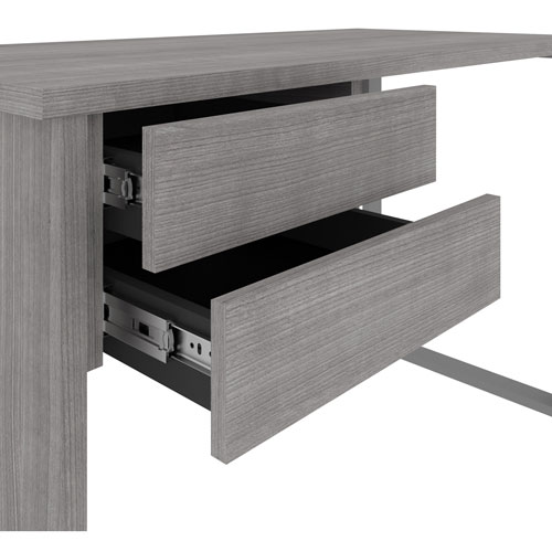 Solay 48"W Computer Desk - Platinum Grey