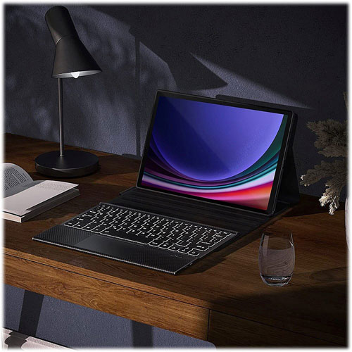 SaharaCase Keyboard Case for Galaxy Tab S10+/S9+/S9FE+ - Black
