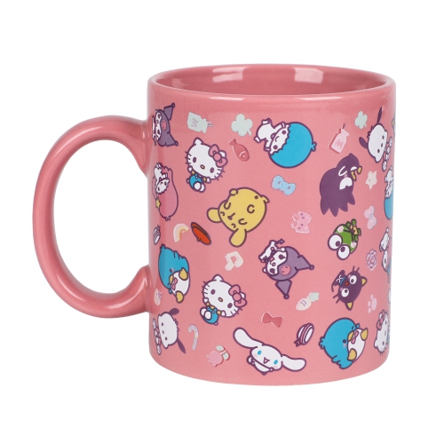 Hello Kitty x Friends Pink 16oz Mug