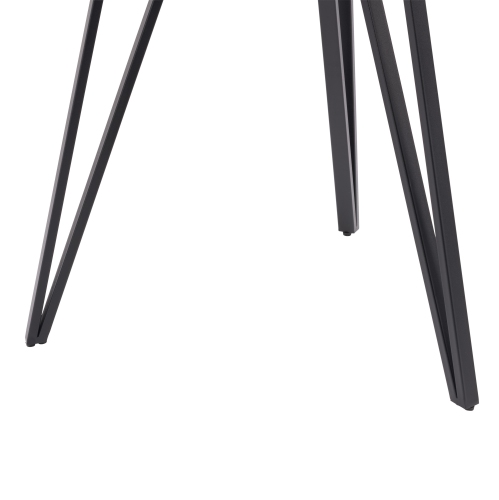 CorLiving Lennox Iron Leg Dining Table