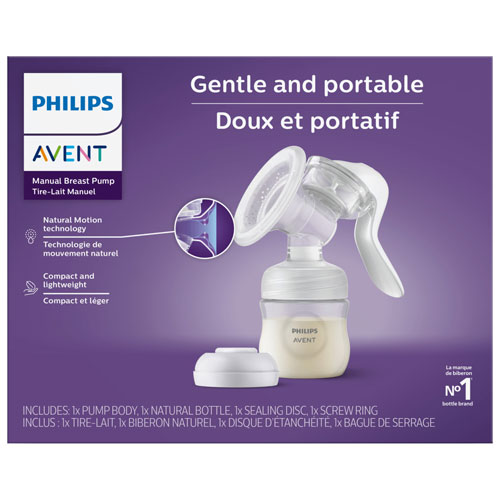 Tire-lait manuel unique Natural Motion Avent de Philips