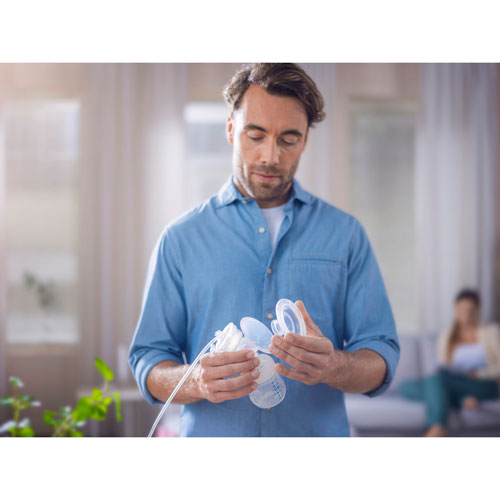 Philips Avent Double Electric Breast Pump with Travel Bag & Insulation Pouch