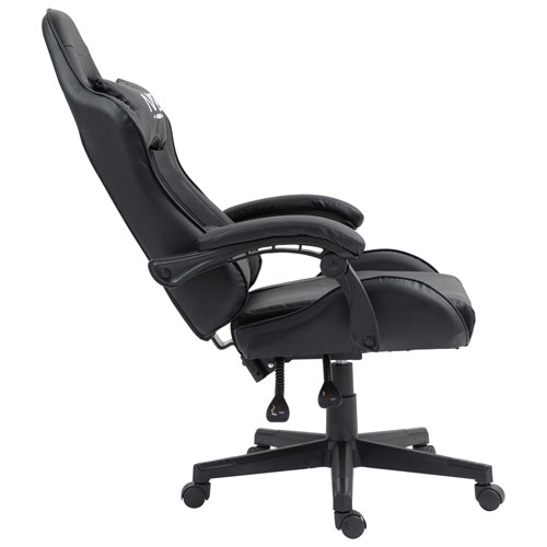 Naz Tachi Ergonomic High-Back Faux Leather Gaming Chair - Black