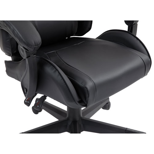 Naz Tachi Ergonomic High-Back Faux Leather Gaming Chair - Black