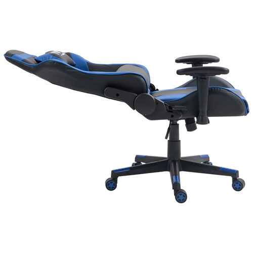Naz Gladius Ergonomic High-Back Faux Leather Gaming Chair - Blue