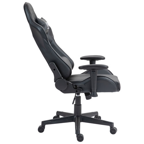 Naz Gladius Ergonomic High-Back Faux Leather Gaming Chair - Black