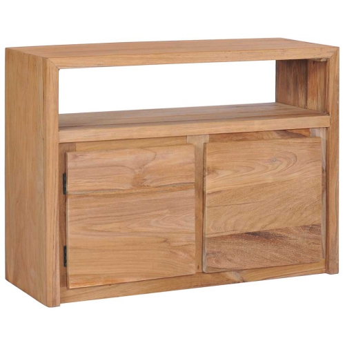 VIDAXL  Sideboard 80X30X60 Cm Solid Teak Wood