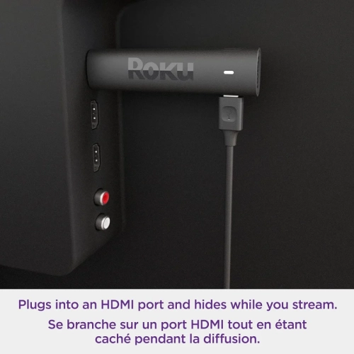Roku Streaming Stick 4K 2022 - Official Manufacturer Product | 4K/HDR/Dolby Vision Streaming Device with Voice Remote, TV Controls, and Long-Range
