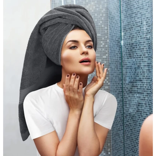 8-Piece Premium Towel Set - 2 Bath Towels, 2 Hand Towels, and 4 Wash Cloths - 600 GSM, 100% Ring Spun Cotton for Exceptional Absorbency - Perfect for