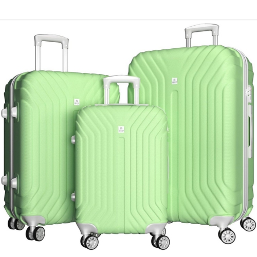 Coolhut Expandable Luggage Sets 3 Piece Set, Spinner Wheels, Durable ...
