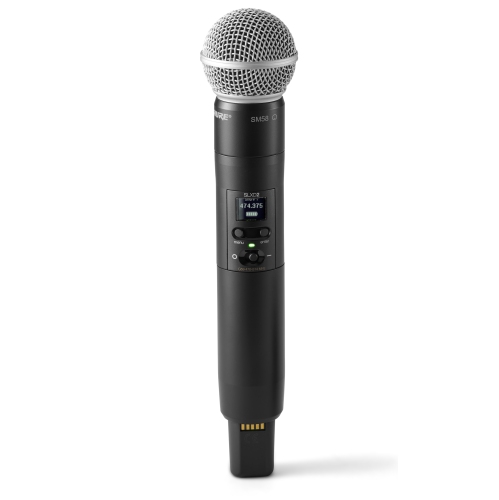 Shure SLXD25/SM58 Portable Digital Wireless Handheld System with SM58 microphone - G58