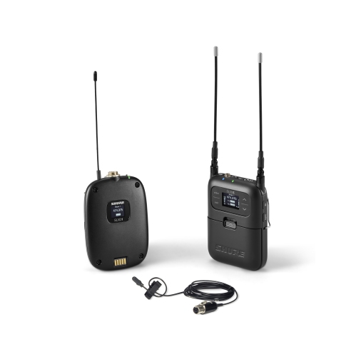 Shure SLXD15/DL4B Portable Digital Wireless Bodypack System with DL4B microphone - G58