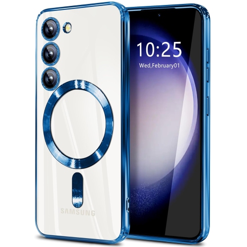 Magnetic Case Designed for Samsung Galaxy S24 5G - Compatible with MagSafe Charging & Accessories - Blue