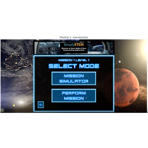 Learn to Type Keyboarding Space Mission de SimplyCoding - 8 ans et plus - Téléchargement numérique