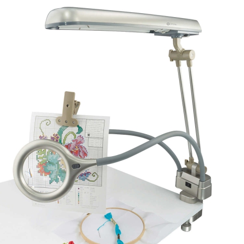 OttLite 24 W Ultimate 3-in-1 Floor and Table Craft Lamp