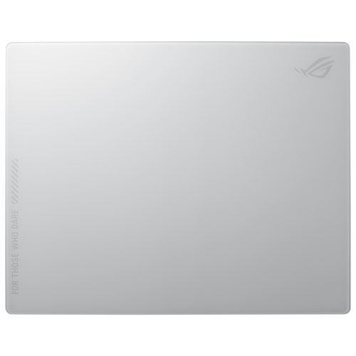 Tapis de souris de jeu ROG Moonstone Ace d'ASUS - Blanc - Exclusivité Best Buy