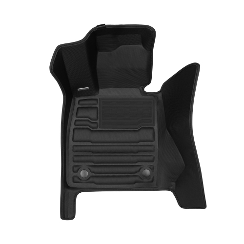 TuxMat - For BMW i5 2024-2026 Models - Custom Car Mats - Maximum Coverage, All Weather, Laser Measured - This Full Set Includes 1st and 2nd Rows