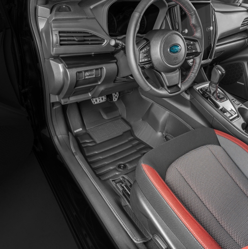 Tapis TuxMat - Pour les modèles Subaru Impreza 2024-2026 - Tapis d'auto sur mesure - Couverture maximale, toutes saisons, mesuré au laser - Cet