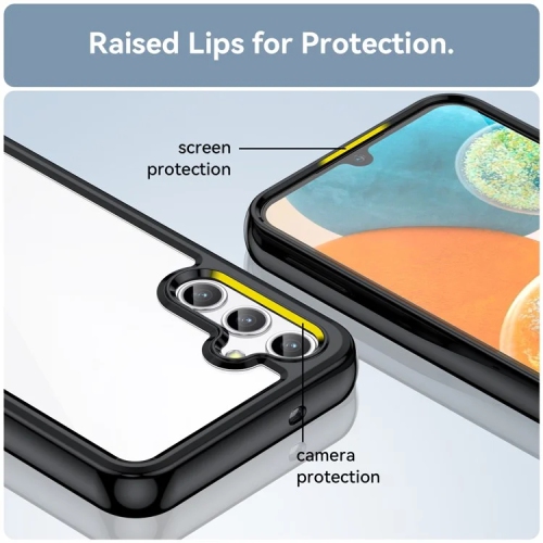 [CSmart] Transparent Hard PC Hybrid Case Cover for Samsung Galaxy S25 / S24, Navy