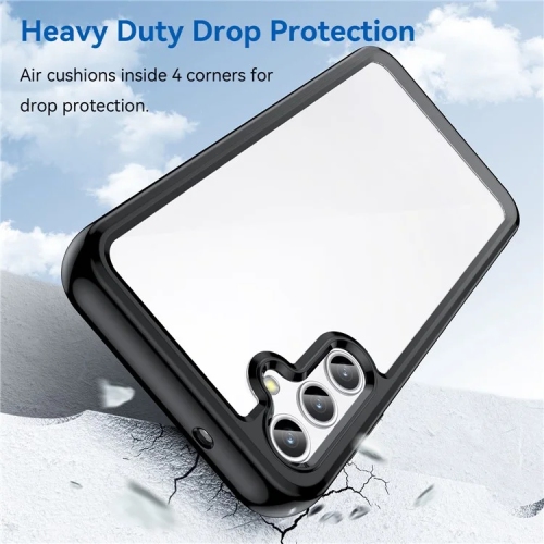 [CSmart] Transparent Hard PC Hybrid Case Cover for Samsung Galaxy S25 / S24, Midnight Green