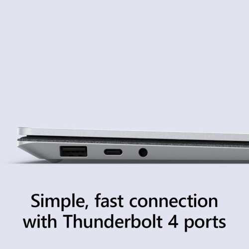 Refurbished Microsoft Surface Laptop 5 - Intel Core i5-1235U/8GB LPDDR5x/256GB SSD/Windows 11 Home/13.5" Screen - Platinum