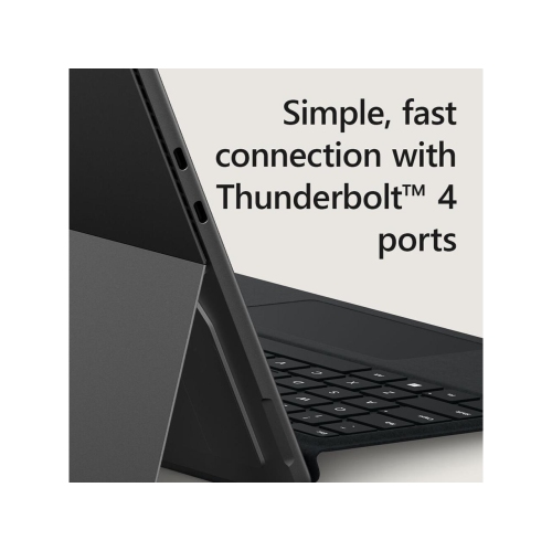 Refurbished Microsoft Surface Pro 9 - Intel Core i7-1255U/16GB LPDDR5/256GB SSD, Windows 11 Home, Graphite (Device Only)