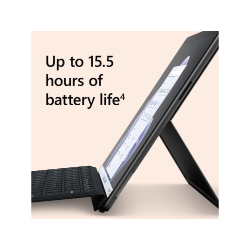 Refurbished Microsoft Surface Pro 9 - Intel Core i7-1255U/16GB LPDDR5/256GB SSD, Windows 11 Home, Graphite (Device Only)