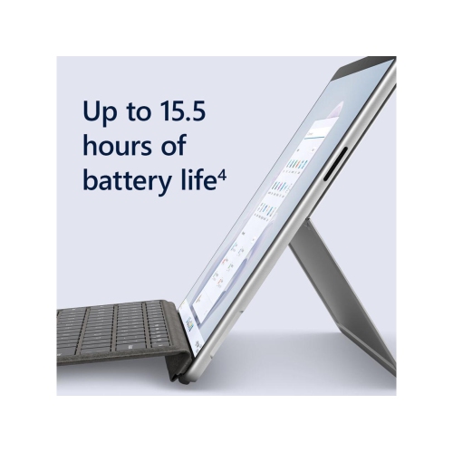 Refurbished Microsoft Surface Pro 9 - Intel Core i5-i5-1235U/8GB LPDDR5/128GB SSD, Windows 11 Home, Platinum (Device Only)