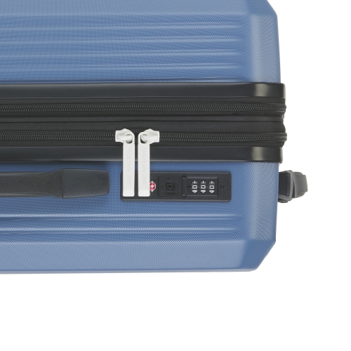Reebok Commitment Hardside Carry-On Luggage with Expansion - Blue