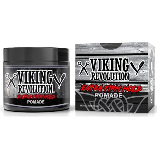 Viking Revolution Extreme Hold Pomade for Men, 4oz