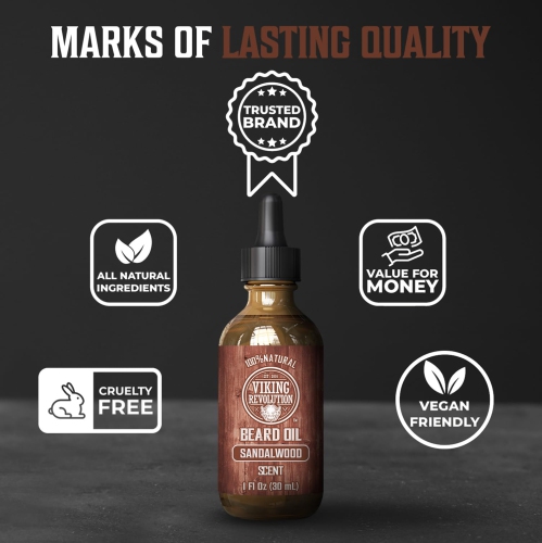 Viking Revolution Beard Oil Conditioner -