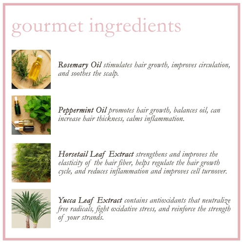 Camille Rose Rosemary Water Daily Strengthening Mist, 8 fl oz