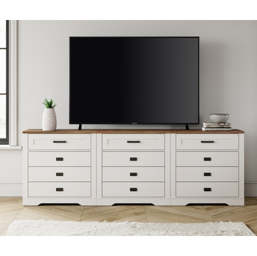 WAMPAT 12 Drawers 3 in 1Dresser for Bedroom, Drawer of Chest Clothes Organizer with Anti-tilt Device,31.9" Tall Storage Cabinet for Closet Hallway