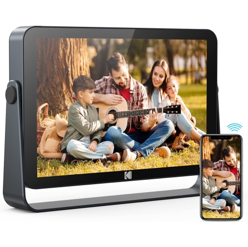 Cadre photo numérique KODAK - cadre photo numérique 10,1 pouces 1920x1200 G+G IPS écran tactile 2,4&nbsp;GHz Wi-Fi