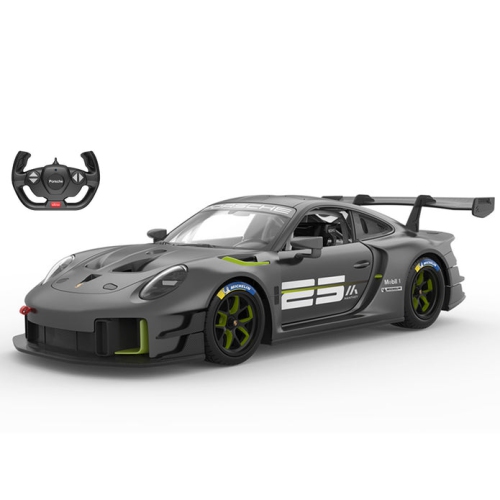 VOLTZ TOYS 1/14 Scale RC Car, Licensed Porsche 911 GT2 Remote Control Toy Car Model for Kids and Adults with Open Doors and Working Lights, Official