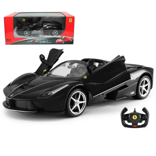 VOLTZ TOYS  Ferrari Laferrari Aperta Rc Car 1/14 Scale Licensed Remote Control Toy Car With Drift Function, Open Doors And Working Lights By Rastar