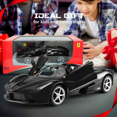 Voiture téléguidée LaFerrari Aperta à échelle 1/14 avec fonction de dérive, portes ouvertes et phares fonctionnels de Rastar