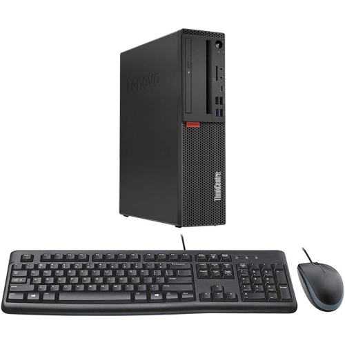 Lenovo ThinkCentre M720e Small Form Factor Desktop - Intel Core i5-9400, 16GB Memory, 256GB SSD, Win 10 by LENOVO - Refurbished condition - Image 3