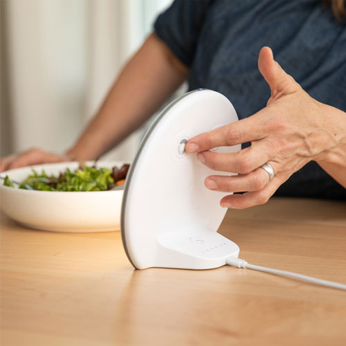 Lampe de luminothérapie HappyLight Alba de Verilux - Blanc