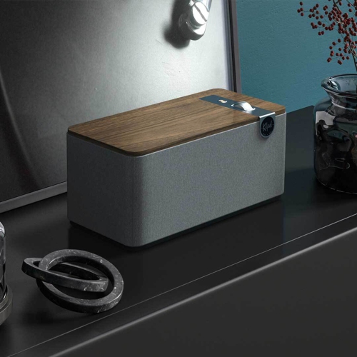 KLIPSCH HERITAGE THE ONE PLUS | COMPACT PREMIUM BLUETOOTH SPEAKER SYSTEM-WALNUT