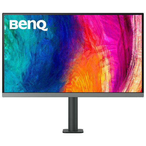 BenQ DesignVue 27" 4K Ultra HD 60Hz 5ms GTG IPS LCD Monitor - Metallic Grey