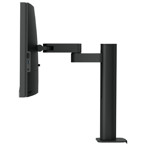 Moniteur ACL IPS Ultra HD 4K 60 Hz de 27 po DesignVue de BenQ avec temps de réponse de 5 ms gris à gris - Gris métallique